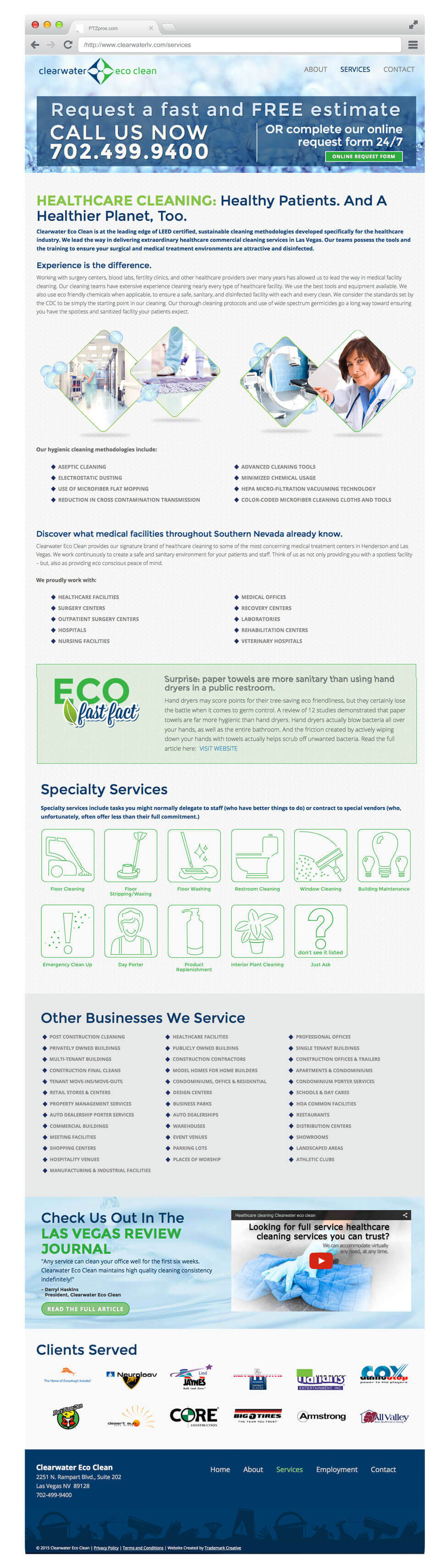 Clearwater Eco Clean - website sub 2